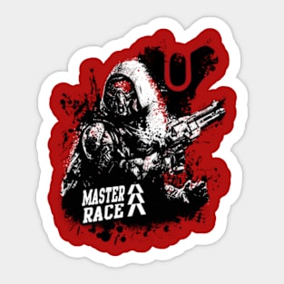 Hunter Master Race Sticker